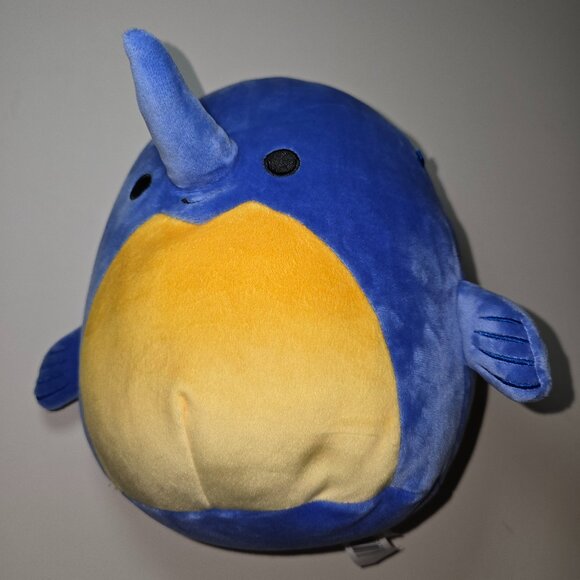 Squishmallows Kellytoy 8" Swish The Swordfish Plush Toy New - Picture 2 of 6